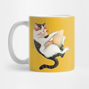 iPad Artist Cat Mug